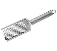 Fackelmann 40440 Râpe avec Poignée Ovale Acier Inoxydable Argent 24 x 5,5 x 2 cm