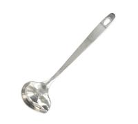 Fackelmann 40694 Cuillère à Sauce INOX, ustensile de Cuisine, louche à Sauce, louche à crêpes, Acier Inoxydable, Argent, 28,5 x 7,5 cm