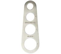 Fackelmann 40913 Taille spaghetti en acier pour 1/2/3/4 portions, 18,5 cm, Sybaris, couleur : argenté, quantité : 1 pièce inoxydable