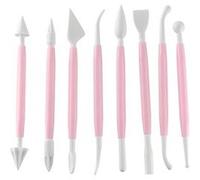 Fackelmann 41132 à pâte-damande modellierset 8 pièces Rose G