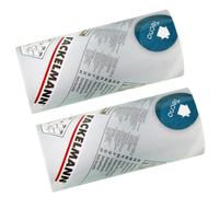 Fackelmann 41611 Rouleau Anti Peluche Rechange Papier Blanc 400 x 10 x 4,5 cm 2 Pièces