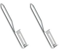 Fackelmann 41981 Éplucheur Acier Inoxydable/Métal Argent 15 cm (Lot de 2)