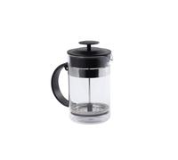 Fackelmann 42247 Cafetière italienne à piston, cafetière, cafetière italienne 0,8 l, cafetière à piston, Plastique, Verre, Acier inoxydable, Transparent, 18 x 16 cm