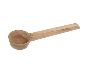 Fackelmann 42253 dose cuillère à café en bambou | Dosage précis du café, Format 17,2 cm pratique, Bois brun naturel, 1 cuillère incluse, Pour café cacao lait en poudre