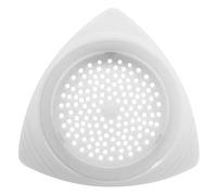 Fackelmann 42269 Egouttoir pour boites de conserve, Filtre à égoutter, Blanc, Plastique, 13,3x3cm