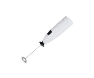 Fackelmann 42317 Mousseur de lait électrique, Mousseur à lait, Mousseur de lait, Mousseur à lait électrique sans piles, Acier inoxydable, Plastique, cm