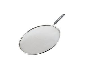Fackelmann 42344 Couvercle anti-projections, couvercle de cuisson anti-projections d'huile, Plastique, Acier inoxydable, 43,5 x 28,9 x 0,6 cm