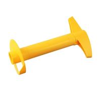 Fackelmann 44101 Coupe ananas, tranche ananas, vide ananas, Plastique, Jaune, 20,5 x 13 x 9 cm