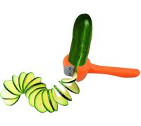 FACKELMANN 44107 Lot De 3 Taille-Légumes Carotte Courgette Vert, 13 Cm