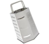 Fackelmann 45414 Râpe hexagone Acier Inoxydable Argent 22 x 14 x 11,5 cm