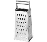 Fackelmann 45447 Râpe avec 4 Faces Acier Inoxydable Argent 20 x 9 x 7 cm