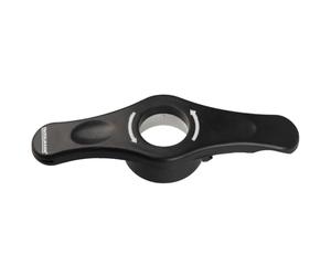 Fackelmann 45572 Ouvre bouteille 4 en 1, décapsuleur, ouvre boîte, ouvre bocal, ouvre bouteille, Plastique, Noir, 14,5 x 4,5 x 2,5 cm