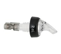 Fackelmann 46983 Bec Verseur 2 ec Verseur Dose Bar, Bec Verseur Avec Bille, Doseur À Alcool Avec Bille, Plastique, Acier Inoxydable, 10 Cm