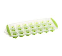 Fackelmann 47099 Souple glaçons Fantaisie Forme étoile, bac pour bouillons Faits Maison, Plastique, TPE, Vert, 30 x 12 cm