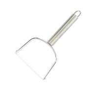 Fackelmann 48154 Lyre à foie gras, fil à foie gras, coupe foie gras, coupe foie gras maison, Acier inoxydable, 21,4 x 10,4 x 1,8 cm