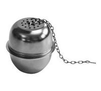 Fackelmann 49129 Boule à thé avec Coupe Acier Inoxydable Argent 4 x 4,5 cm