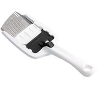 Fackelmann 49233 Arcadalina Coupe-Fromage Acier Inoxydable/PP/ABS Blanc/Noir/Argent 24 x 8,6 cm