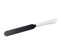 Fackelmann 49236 Spatule à crêpes, Spatule de Cuisine, Ustensile de Cuisine, Polypropylène, Nylon, Blanc, Noir, 31 cm x 3,5 cm x 2 cm