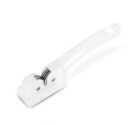 Fackelmann 49275 Arcadalina Aiguiseur de Couteaux Acier Inoxydable/MIPS Blanc/Argent 18 cm