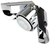 Fackelmann 49607 Bouchon à Champagne Métal/Silicone Argent 5,5 cm