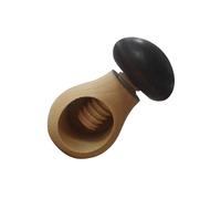 Fackelmann 521149 Casse-noix en bois vissable, casse-noix, casse amande, ustensile de cuisine, Bous, Brun, 10 x 6 cm