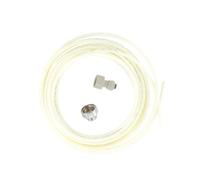 Fackelmann 5401350 Tuyau Alimentation Eau pour frigo américain 6 m, Tuyau réfrigérateur américain, Plastique, 6 m
