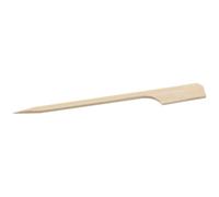 Fackelmann 56637 Lot de 100 pics à brochettes en bois, pic à brochette, pics en bois, Bois, 9cm