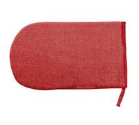 Fackelmann 59939 Gant ramasse poile d'animaux, gant pour poils de chat, gant pour poils de chien, Polyester, Rouge, 25 x 16 x 1,5 cm