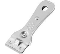 Fackelmann Grattoir 60140 avec 5 lames en acier inoxydable – 13 x 7,8 x 1,8 cm – Argent