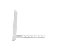 Fackelmann 61490 crochet porte, porte manteau pour porte, crochets et patères pour la maison, patère porte, patère pour salle de bain, aluminium, gris, 26 x 1,5 cm