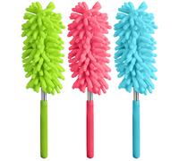 Plumeau télescopique en microfibre Fackelmann Tecno ref 63853 Turquoise G