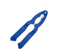 Fackelmann 670427 Casse-noix, casse-noix plastique, Plastique, Bleu, 18 x 4,9 x 1 cm