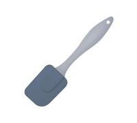 Fackelmann 670441 Mini spatule à pâtisserie, racloir en silicone, spatule pour pâtisserie et cuisine, Plastique, Silicone, Bleu, 19 x 4,5 x 1 cm