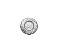 Fackelmann 686106 Filtre à évier INOX, Filtre évier, Grille pour évier, Grille INOX pour évier, Acier Inoxydable, 7,5 cm