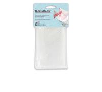 Fackelmann 686365 Filet de Lavage pour Linge délicat, Filet à Linge délicat, Filet pour Machine à Laver, Plastique, Blanc, 40 x 50 cm