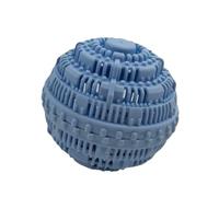 Fackelmann 686379 Balle de lavage, boule de lavage pour linge, Billes en céramique assouplissantes, Plastique, Céramique, Bleu, 10,5 cm