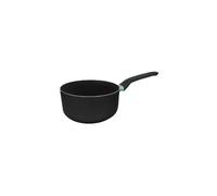 Fackelmann 688139 casserole tous feux 16 cm, antiadhésive, revêtement céramique, sans PFAS, induction, Aluminium, Noir, Vert, 16 cm