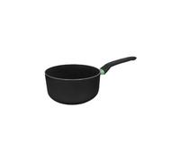 Fackelmann 688140 casserole tous feux 18 cm, casserole antiadhésive, casserole revêtement céramique, casserole sans PFAS, casserole tous feux, casserole induction, Aluminium, Noir, Vert, 18 cm
