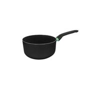 Fackelmann 688141 casserole tous feux 20 cm, antiadhésive, revêtement céramique, sans PFAS, induction, Aluminium, Noir, Vert, 20 cm