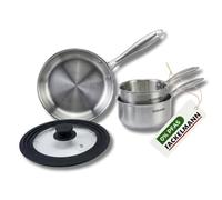 Fackelmann 9242050B Batterie de cuisine 1 poeles 28 cm, 2 casseroles 14/18 cm et 1 ustensiles