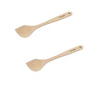 Fackelmann 9314650 Lot de cuillères en bois, Cuillère à ragoût, Cuillère de cuisine, Spatule de cuisine Bois FSC, 30 x 6,2 cm