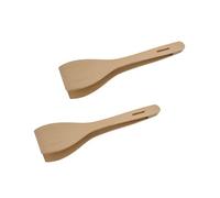 Fackelmann 9314850 Lot de Pinces de cuisine, Pince alimentaire, Pince à viande, Bois FSC, 29,7 cm