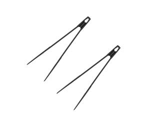 Fackelmann 9317250 Lot de 2 pinces de cuisine, pince à barbecue, pince pour barbecue, pince alimentaire, pince de cuisine, ustensile barbecue, fibre de verre, 31,1 cm
