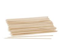 Fackelmann 9902450 Lot de 200 Pics à brochettes, pics en bois, piques brochette, Bois, 20 x 0,25 cm