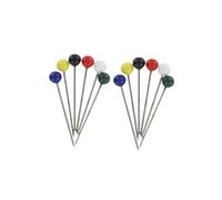 Fackelmann 9912350 Lot de 12 piques à bigorneaux, 6 pics à crustacés et fruits de mer, Pics à cocktail, Plastique, Acier inoxydable, Multicolore, 7 cm