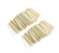 Fackelmann 9935250 Lot de 1000 Cure-Dents, Recharge de Cure-Dents, Pic Brochette, Bois Pique en Bois, Pic A Brochette en Bois, Brochettes Bois Certifié Fsc, 6,5cm