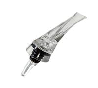 Fackelmann Aérateur Verseur pour Vin | Oxygénation rapide du vin, Effet Bernouilli à la verse, Silicone et plastique AS, Format 18 cm, Pour bouteilles de vin