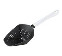 Fackelmann 49264 Cuillère passoire Arcadalina, Écumoire, cuillère écumoire, Plastique, Nylon, Blanc, 31,5 x 13 x 6 cm