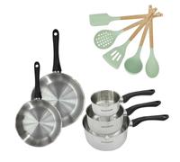 Fackelmann Batterie cuisine 5 pieces 12-24 cm + 5 ustensiles