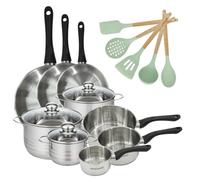 Fackelmann Batterie cuisine 9 pieces 12-28 cm + 5 ustensiles